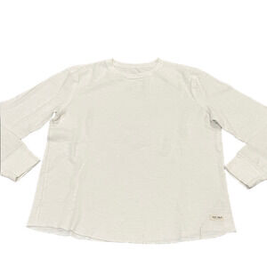 GAP Kids White knit Long Sleeve Shirt regular